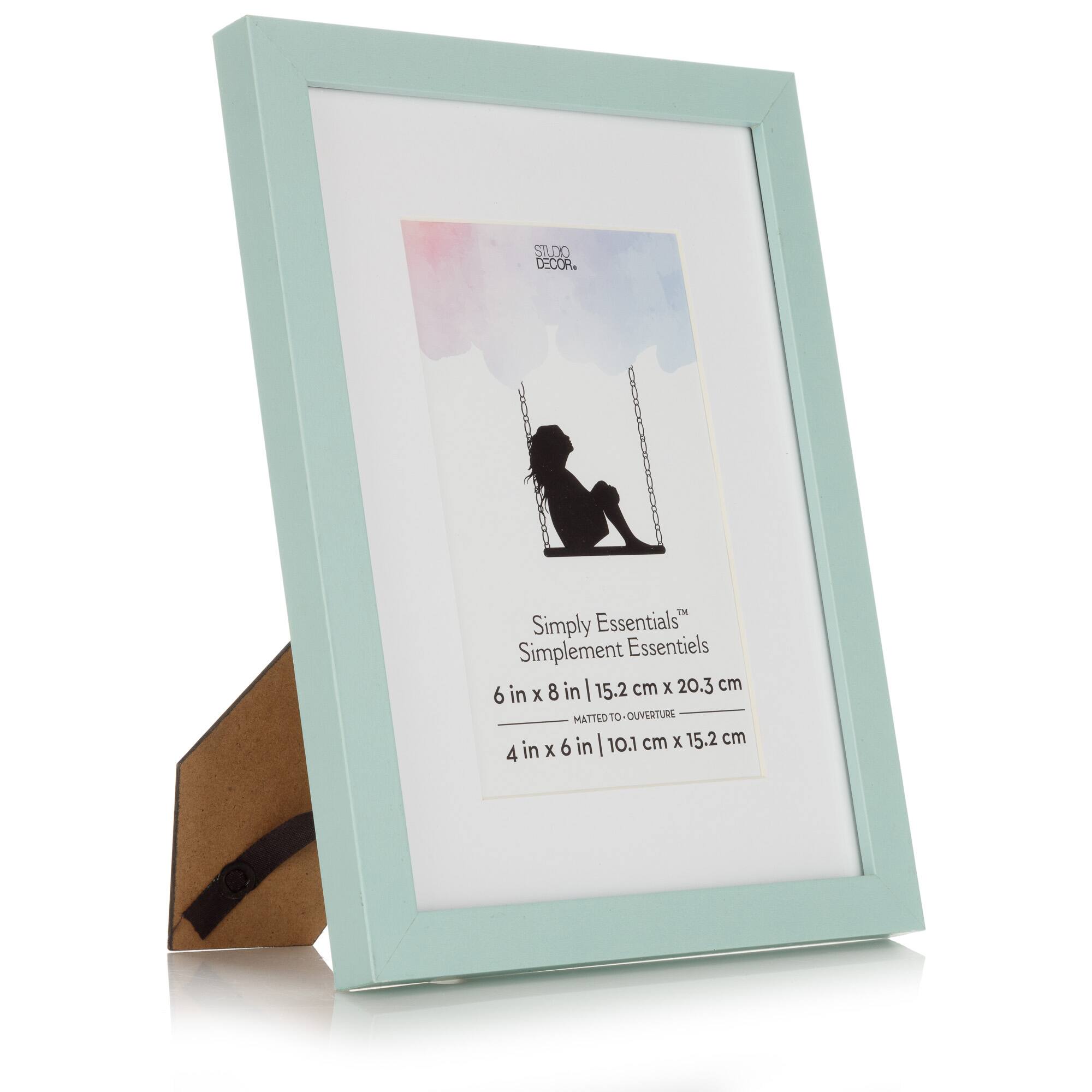 12 Pack: Teal Linear Frame with Mat, Simply Essentials™ by Studio Décor®